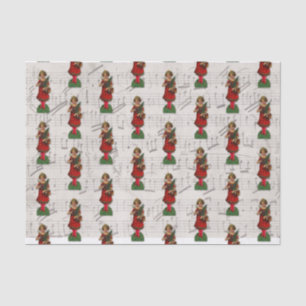 Christmas Angel Vintage Religion Victorian Girl Tissue Paper