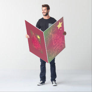 Christmas Angel "..we bring you tidings..."Card Card