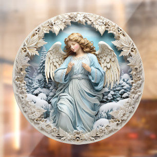 Christmas Angel Window Cling