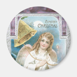 Christmas Angel with Bell Magnet