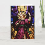 Christmas Angel With Trumpet Holiday Card at Zazzle