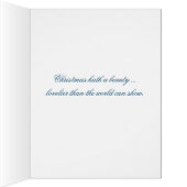 Christmas Angel with Violin Big Card (Inside (Right))