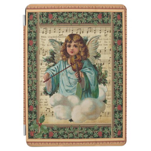 Christmas Angel with Violin iPad Air Cover