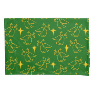 Christmas Angels Pillow Case