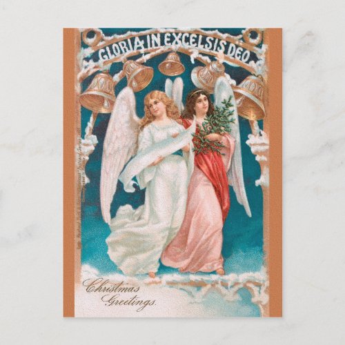 CHRISTMAS angels Postcard