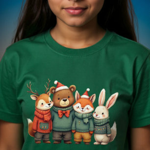 Christmas Animal Group T-Shirt