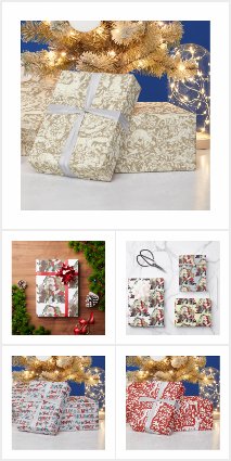 Christmas Animal - Themed Gift Wrapping Supplies