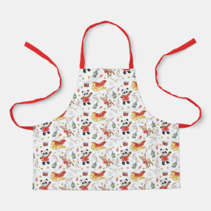 Christmas Animals Apron