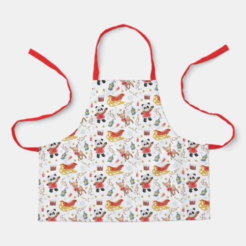 Christmas Animals Apron