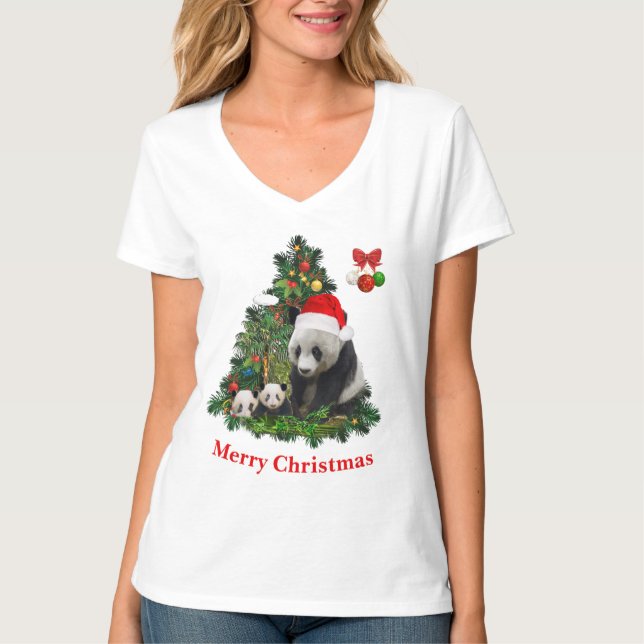 Christmas animals T-Shirt (Front)