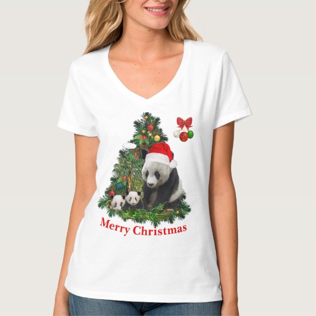 Christmas animals T-Shirt (Front)