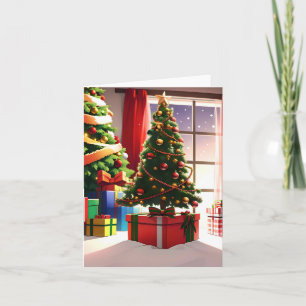 Christmas Anime G - AI Card