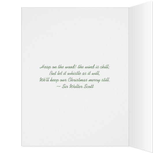 Christmas Apples Big Card (Inside (Left))