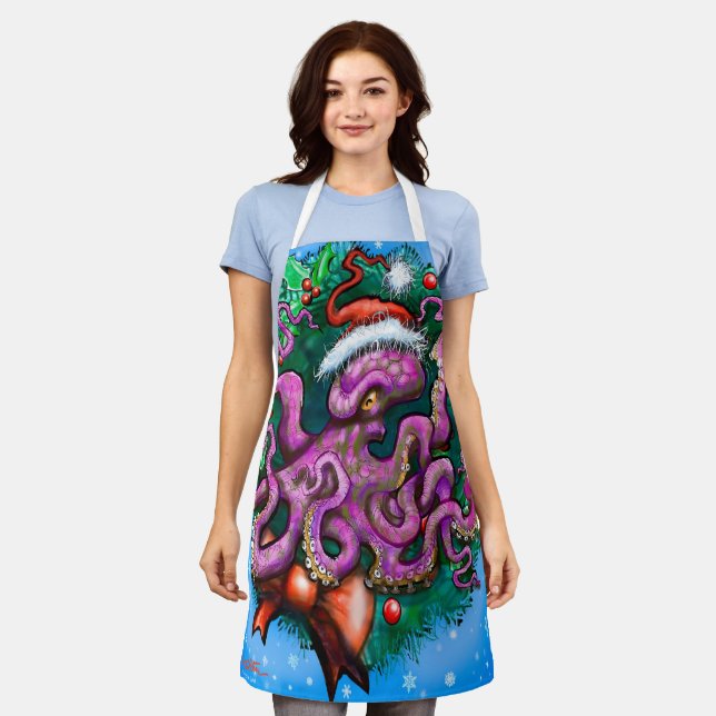 Christmas Apron (Worn)