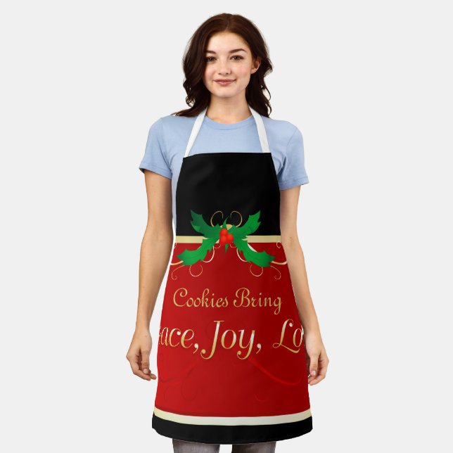 Christmas Apron (Worn)