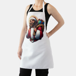 Christmas apron! Jesus Claus is delivering Apron