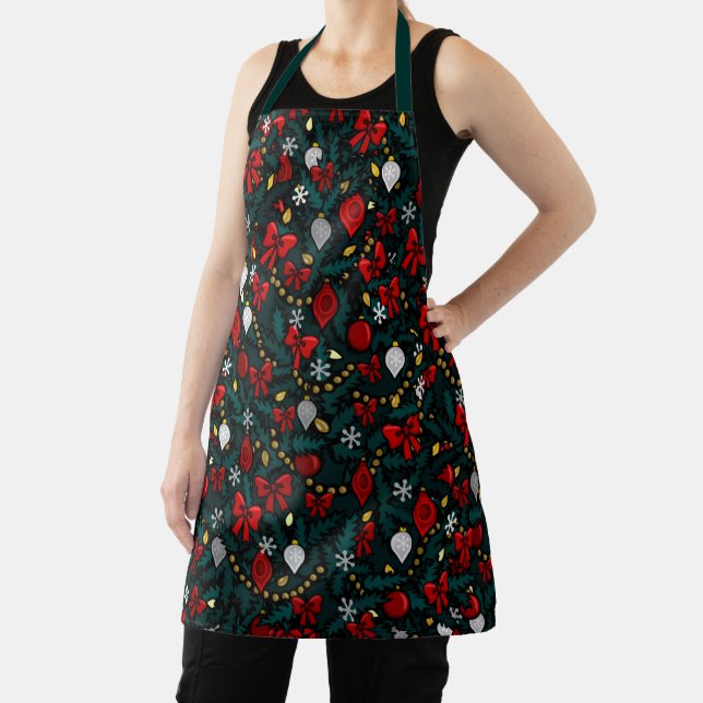 Christmas Aprons Festive Holiday Costume Aprons (Insitu)