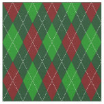 Christmas Argyle Fabric