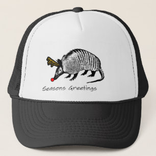 Christmas Armadillo Trucker Hat