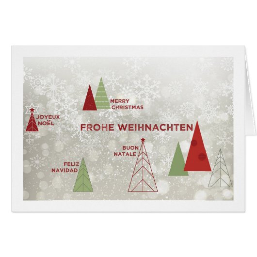 Christmas around the world cards (Front Horizontal)