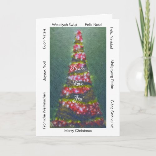 Christmas Around the World  x 7  Holiday Card