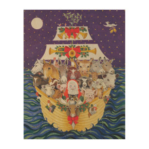 Christmas Arrival Wood Wall Decor