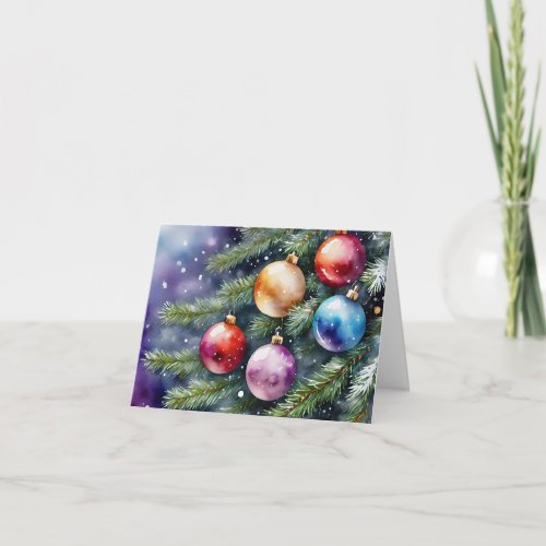 Christmas Art Background Card