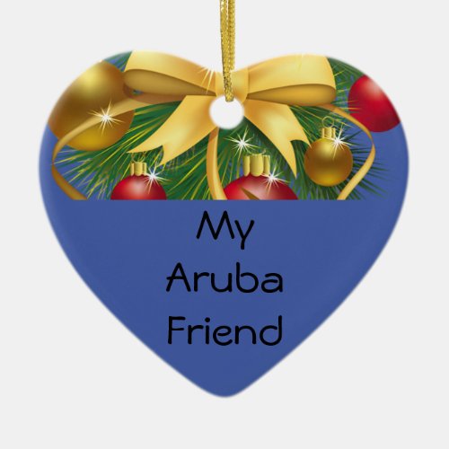 Christmas Aruba Ornament