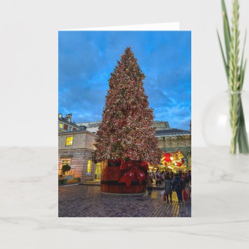 Christmas at Covent Garden London UK Card