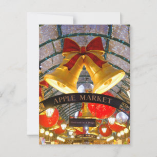 Christmas at Covent Garden, London UK Postcard