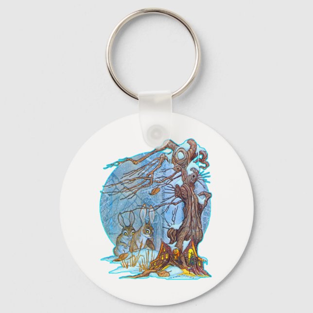 Christmas at Elf Hall Key Chain (Front)