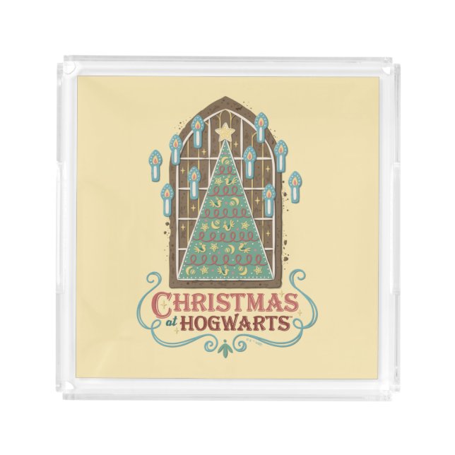 Christmas at HOGWARTS™ Cookie Graphic Acrylic Tray (Front)