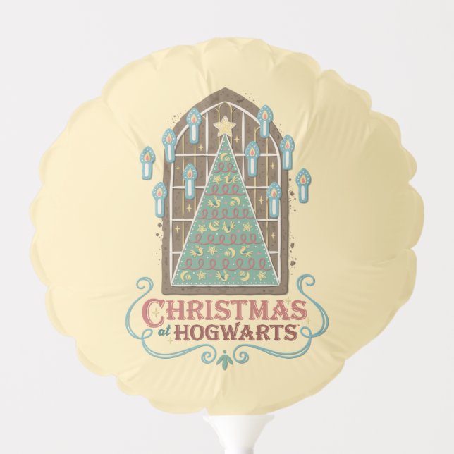 Christmas at HOGWARTS™ Cookie Graphic Balloon (Front)