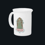 Christmas at HOGWARTS™ Cookie Graphic Beverage Pitcher<br><div class="desc">Celebrate Christmas with this yummy cookie themed Christmas tree with floating candles! Send warm wishes with a personaized greeting card or postcard. Shop this design on more custom Zazzle products for the perfect gift.</div>