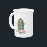 Christmas at HOGWARTS™ Cookie Graphic Beverage Pitcher<br><div class="desc">Celebrate Christmas with this yummy cookie themed Christmas tree with floating candles! Send warm wishes with a personaized greeting card or postcard. Shop this design on more custom Zazzle products for the perfect gift.</div>