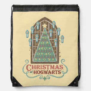 Christmas at HOGWARTS™ Cookie Graphic Drawstring Bag