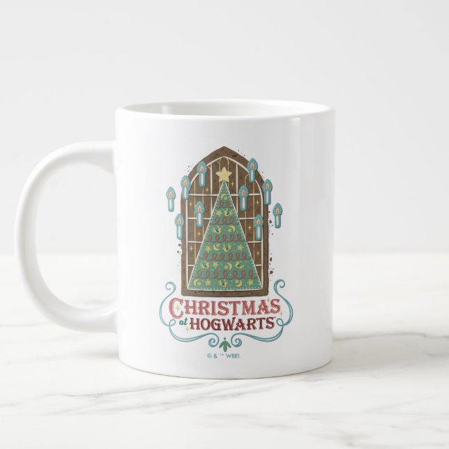 Christmas at HOGWARTS™ Cookie Graphic Giant Coffee Mug (Left)