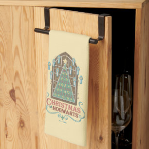 Christmas at HOGWARTS™ Cookie Graphic Kitchen Towel