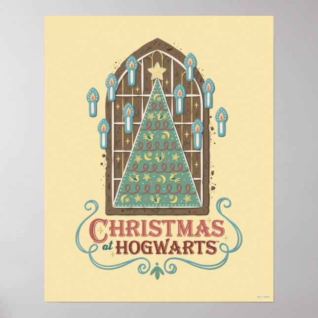Christmas at HOGWARTS™ Cookie Graphic Poster (Front)