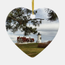 Christmas at Nobska Lighthouse Cape Cod Gifts