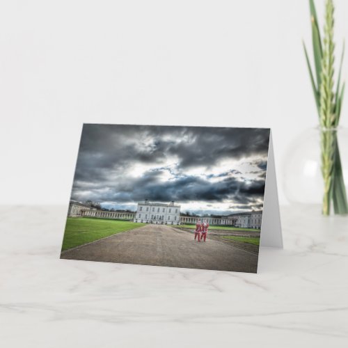 Christmas at Queens House Greenwich London Holiday Card