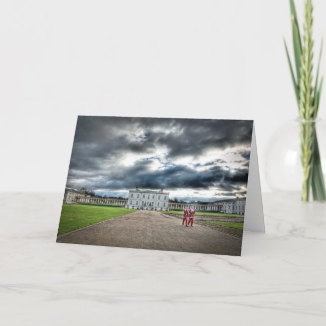 Christmas at Queen's House, Greenwich London Holiday Card (Front)