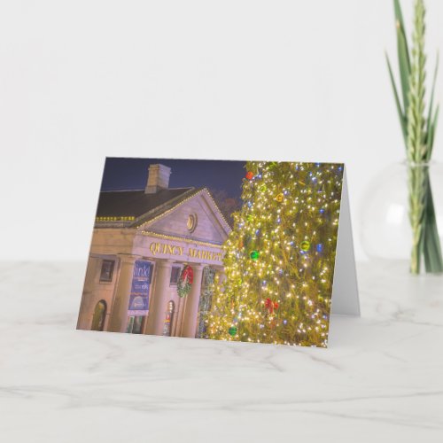 Christmas at Quincy Market Holiday Card
