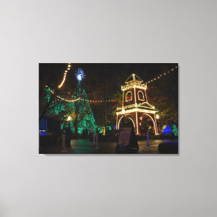 Christmas At Silver Dollar City Canvas Print
