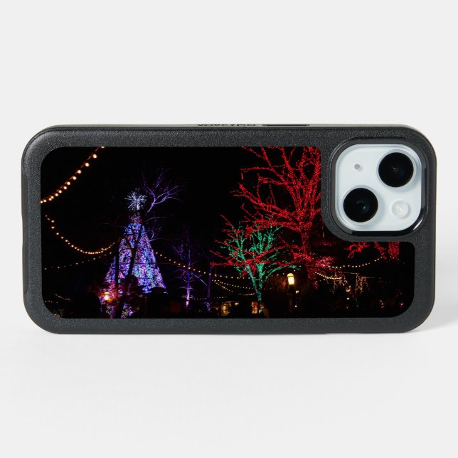 Christmas At Silver Dollar City iPhone Otterbox 15 Case (Back Horizontal)