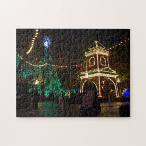 Christmas At Silver Dollar City Jigsaw Puzzle