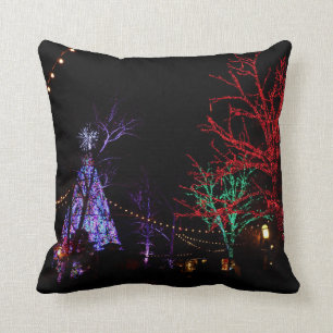 Christmas at Silver Dollar City Throw Pillow