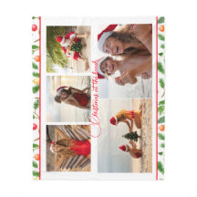 Christmas At The Beach 5 Photo Collage Modern
