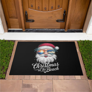Christmas At The Beach Hawaiian Summer Holiday Doormat