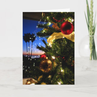 Christmas at the Beach Holiday Card